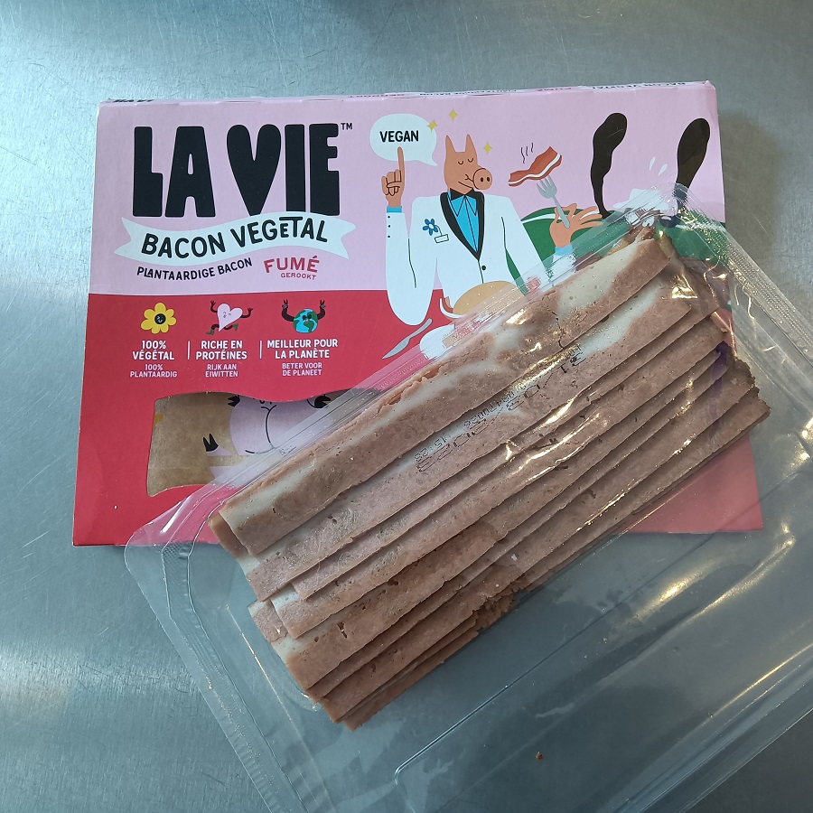 Test Bacon végétal fumé La Vie